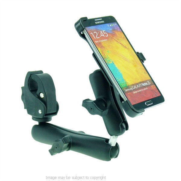 Wheelchair Rail and Tube Mount with Extension and Dedicated Galaxy Note 3 Cradle (sku 21260)