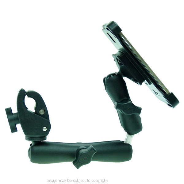 Wheelchair Rail and Tube Mount with Extension and Dedicated Galaxy Note 3 Cradle (sku 21260)