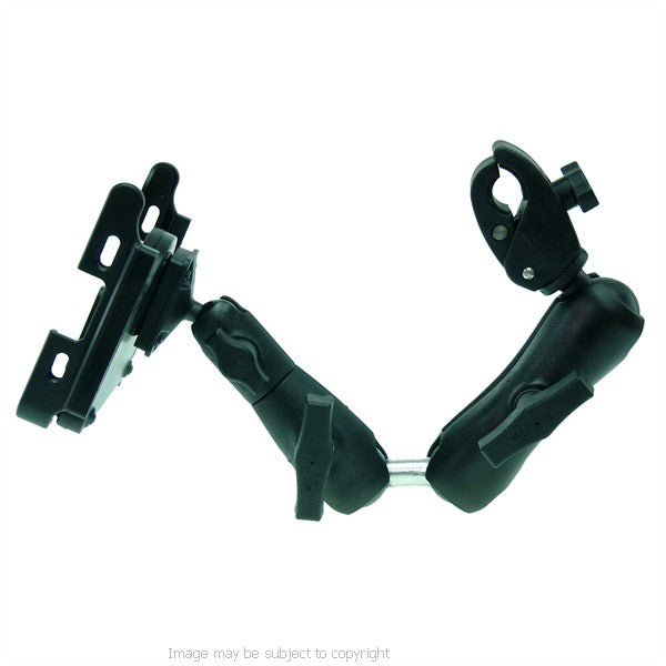 Extended Universal Tablet Holder Mount for Wheelchair Rail - Tube (sku 21262)