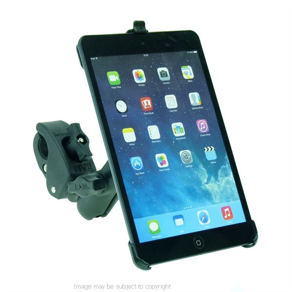 Dedicated Wheelchair Rail - Tube Mount for iPad Mini (sku 21271)