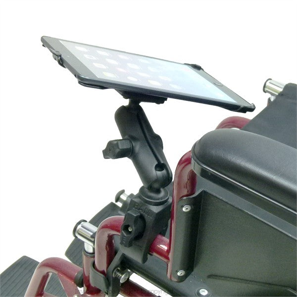 Dedicated Wheelchair Rail - Tube Mount for iPad Mini (sku 21271)