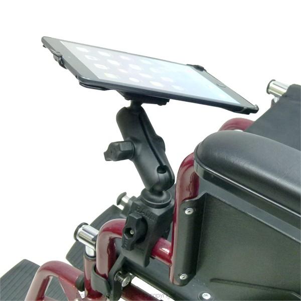 Dedicated Wheelchair Rail - Tube Mount for iPad Mini iPad Mini 2019 (sku 50604) - BuyBits Ltd UK
