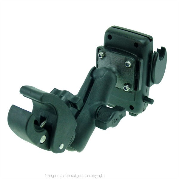 Wheelchair Rail - Tube Mount with Universal Phone Holder (sku 21277)