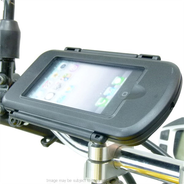 Motorcycle M8 Handlebar Top Clamp Mount &amp; Waterproof Cases for Apple iPhone 4S (sku 21281)