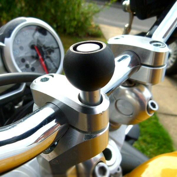 Motorcycle M8 Handlebar Top Clamp Mount &amp; Waterproof Cases for Apple iPhone 5S (sku 21282)