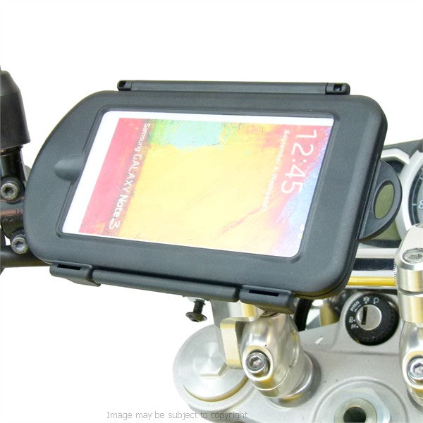 Motorcycle M8 Handlebar Top Clamp Mount &amp; Waterproof Cases for Samsung Galaxy Note 3 (sku 21339)
