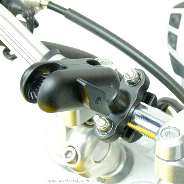 Extended Motorcycle U-bolt Mount &amp; Waterproof Cases for Samsung Galaxy A3 (sku 30385)