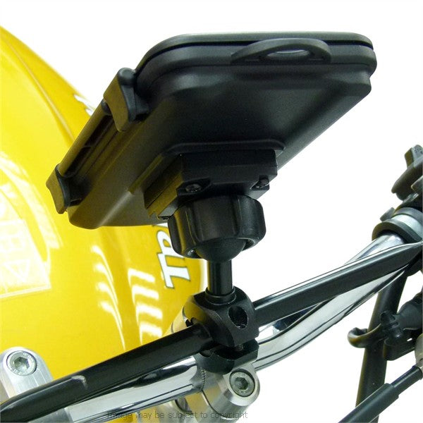 Motorcycle Rail - Crossbar Mount &amp; Waterproof Case for Samsung Galaxy S6 (sku 31309)