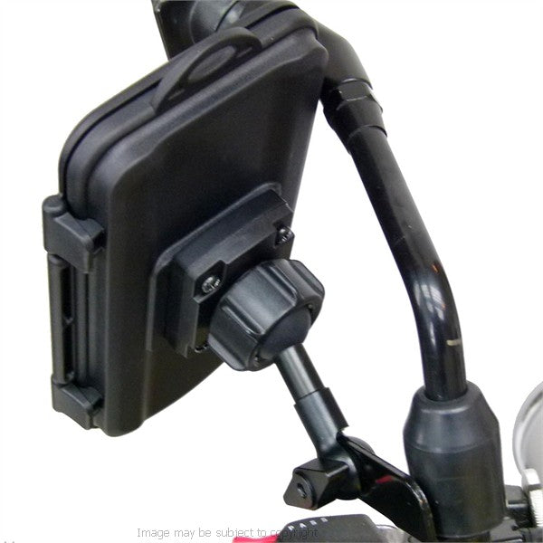 Waterproof M8 - M10 Motorcycle Mirror Mount for Samsung Galaxy S8+ S8 Plus (sku 36858)