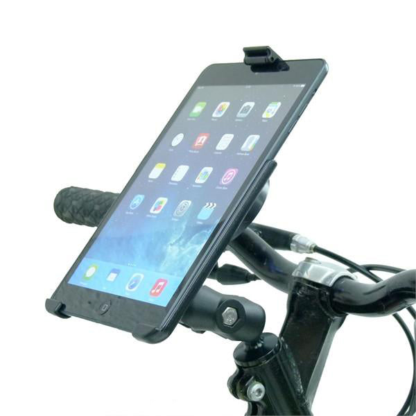 Model Specific Form-Fitted Cradle for iPad mini with Short Arm and Bicycle Head Stem Mount. (sku 21427)