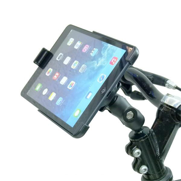 Model Specific Form-Fitted Cradle for iPad mini with Short Arm and Bicycle Head Stem Mount. (sku 21427)