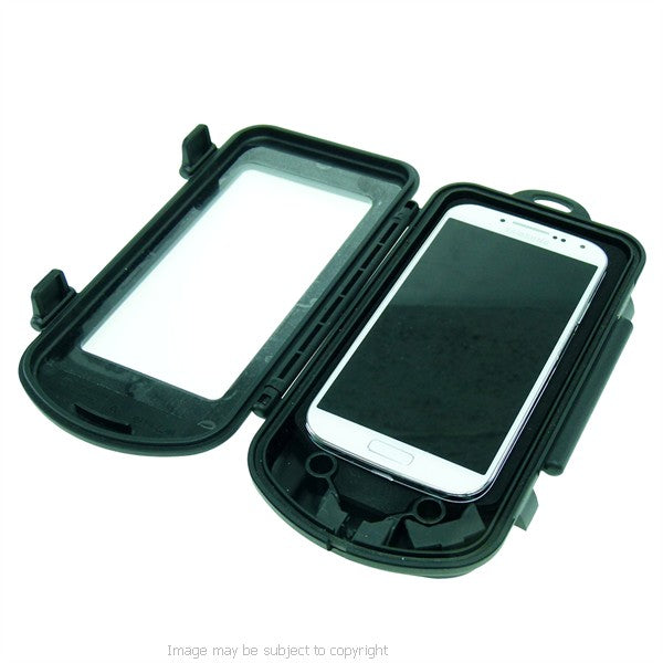 IPX4 Waterproof Hard Shell Case for Samsung Galaxy S2 with 1&quot; Socket Adapter fits RAM Motorcycle Mounts (sku 21464)