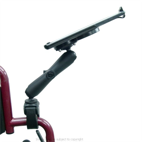 RAM Model Specific Wheelchair Tough Claw Mount with Long Arm for iPad Mini 4 (sku 33205)