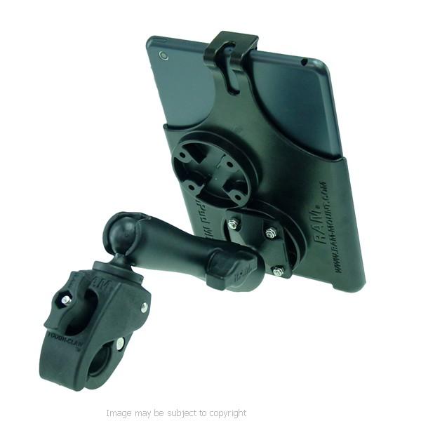 RAM Model Specific Wheelchair Tough Claw Mount with Long Arm for iPad Mini 2019 (sku 50607) - BuyBits Ltd UK