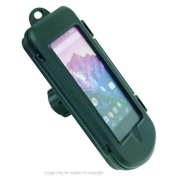 IPX4 Waterproof Hard Shell Case for Nexus 5 with 1" Socket Adapter fits RAM Motorcycle Mounts (sku 21474)