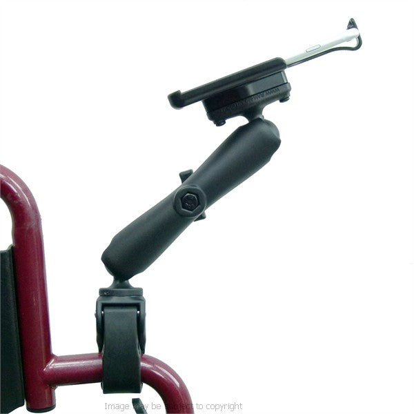 RAM Model Specific Cradle for iPhone 6S (4.7) with Long &amp; Tough Claw Wheelchair Mount (sku 32158)