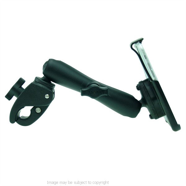 RAM Model Specific Cradle for iPhone 7 PLUS with Long Arm &amp; Tough Claw Wheelchair Mount (sku 42835)