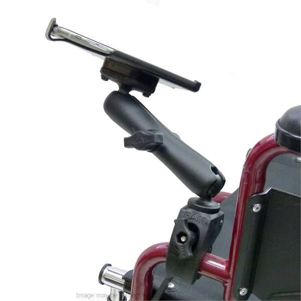RAM Model Specific Cradle for iPhone 6 Plus with Long Arm &amp; Tough Claw Wheelchair Mount (sku 21501)