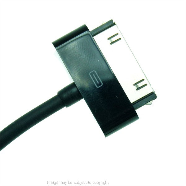 18cm - 7" Power Connector for iPhone 4 fits BuyBits &amp; Ultimate Addons Motorcycle Hardwire &amp; DIN Chargers (sku 21515)