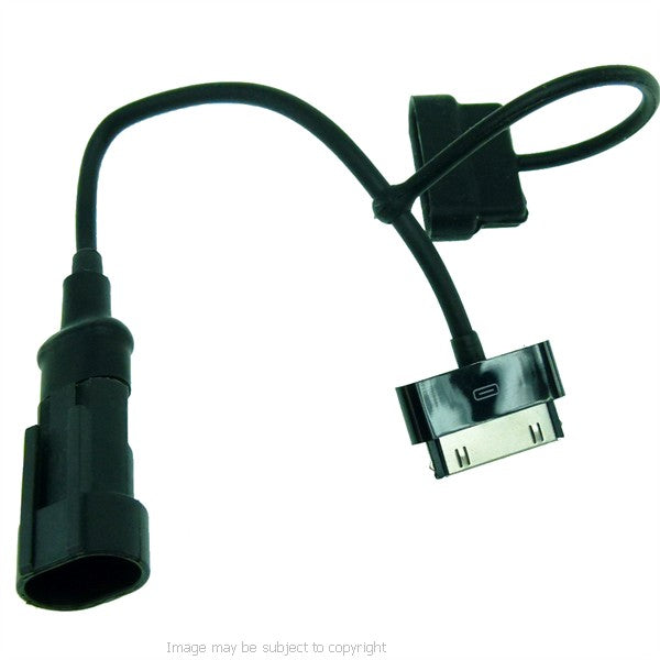 BuyBits High Power Motorcycle Hard Wire Direct to Battery Cable for Apple iPhone 4S (sku 21524)