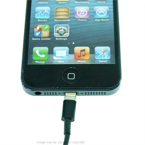 BuyBits High Power Motorcycle Hardwire Direct to Battery Cable for Apple iPhone 5S (sku 21528)