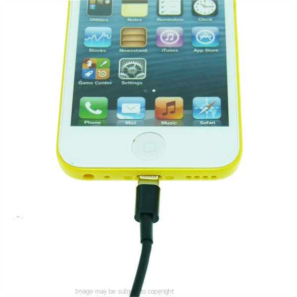 BuyBits High Power Motorcycle Hardwire Direct to Battery Cable for Apple iPhone 5C (sku 21530)
