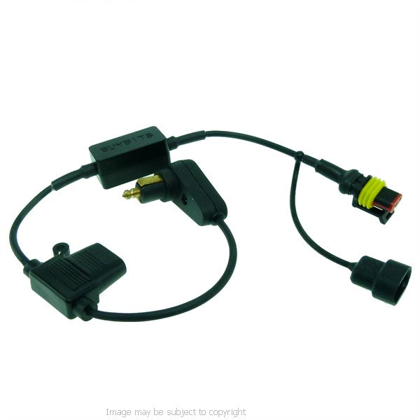 BuyBits High Power Hella - DIN - BMW Style power connector for Apple iPhone XS (sku 42288)