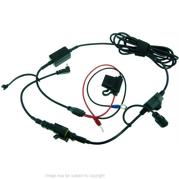 BuyBits High Power Motorcycle Hard Wire Direct to Battery Cable for Garmin Nuvi GPS - Satnav (sku 21538)