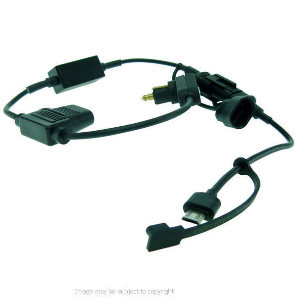 BuyBits High Power Hella - DIN - BMW Style Straight Micro USB power Charger for Galaxy S3 GT-i9300 (sku 21557)