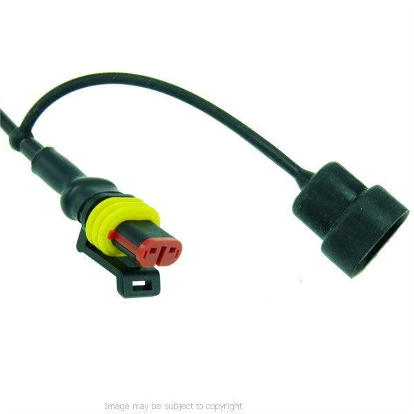 BuyBits High Power Angled Mini USB Motorcycle Hard Wire Charger for Garmin Nuvi 1490 (sku 21570)