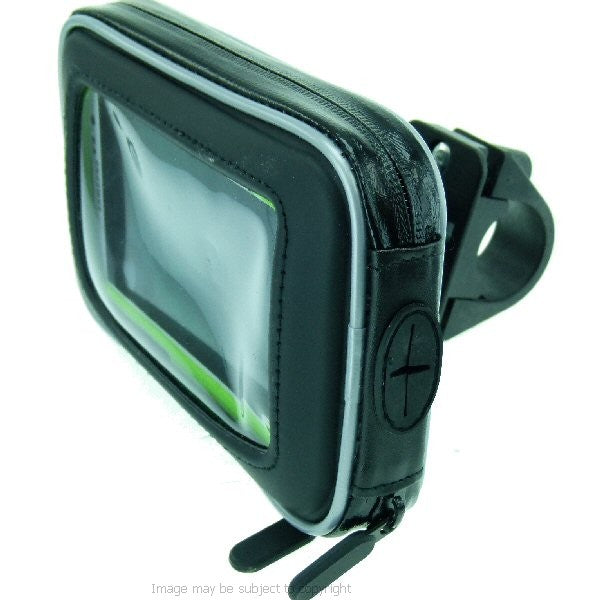 High Power Hardwire Motorcycle Handlebar Mount Bundle for iPhone 5 (sku 21581)