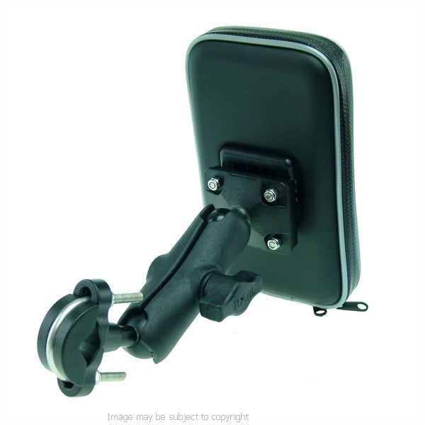 Wheelchair U-Bolt and Double Socket Arm Mount with Weather Resistant Case for iPhone 6 Plus  5.5 (sku 45041)