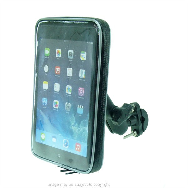 Wheelchair U-Bolt and Double Socket Arm Mount with Weather Resistant Case for iPad Mini 3 (sku 30045)