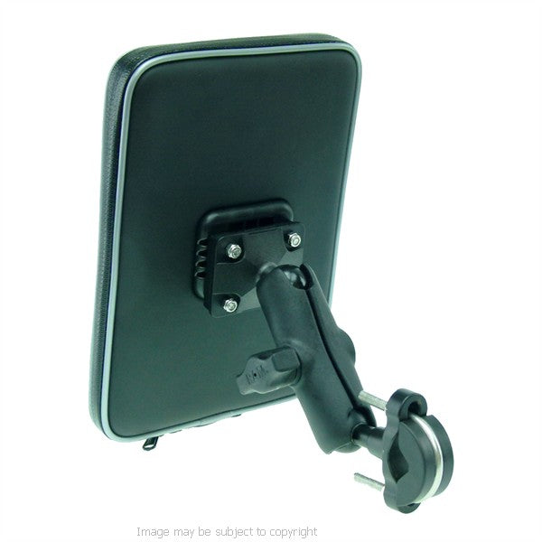 Wheelchair U-Bolt and Double Socket Arm Mount with Weather Resistant Case for iPad Mini 3 (sku 30045)
