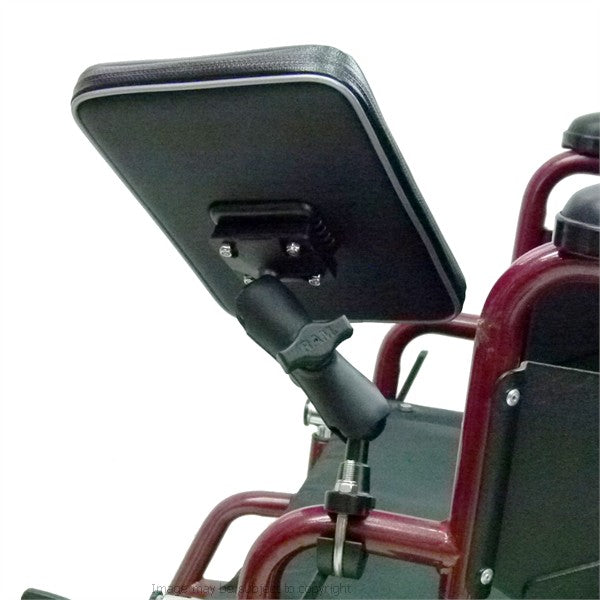 Wheelchair U-Bolt and Double Socket Arm Mount with Weather Resistant Case for iPad Mini 3 (sku 30045)