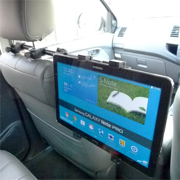 Adjustable Central Headrest Mount for Samsung Galaxy Note Pro (sku 21623)