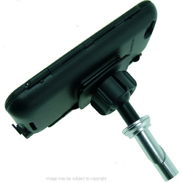 High Powered Hardwire 15mm-17mm iPhone 5S Sports Motorcycle Fork Stem Tough Case Yoke Mount (sku 21642)