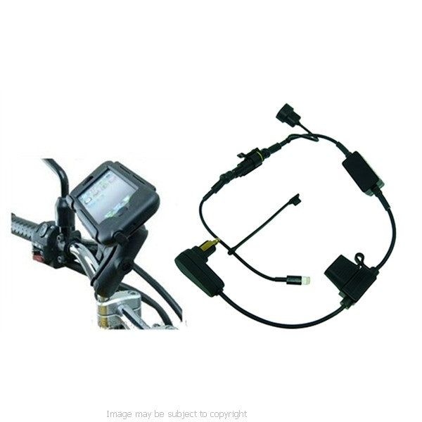 High Power Hella - DIN Extended Tough Case M8 Motorcycle Mount for iPhone 5C (sku 21671)