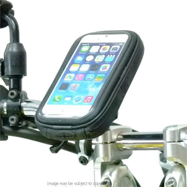 High Power Hardwire Waterproof Soft Case with M8 Motorcycle Mount for iPhone 12 Mini (sku 55738) - BuyBits Ltd UK