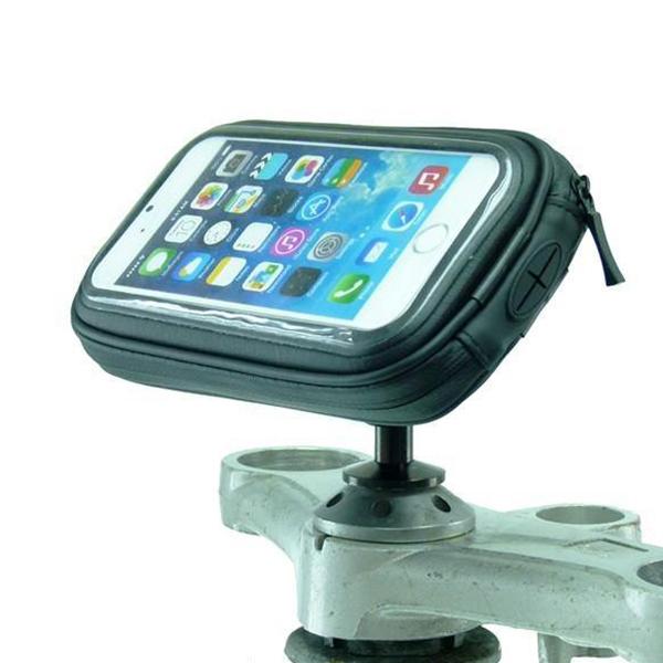 High power Hardwire Waterproof 12mm Hexagon Hole Motorcycle Mount for iPhone 6 (sku 21708)
