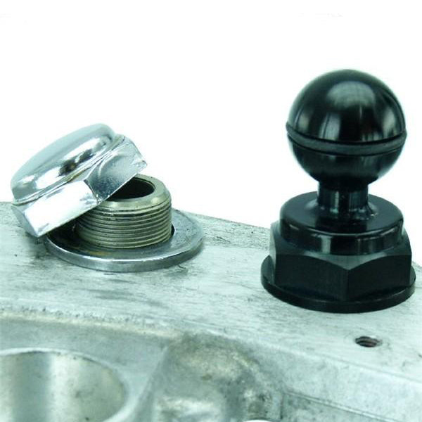 High Power Hella - DIN Water Resistant Yoke 50 Motorcycle Yoke Nut Cap Mount for iPhone 6S 4.7 (sku 45019)