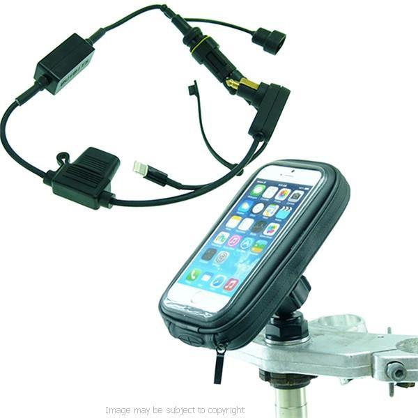 High Power Hella - DIN Water Resistant Yoke 40 Motorcycle Yoke Nut Cap Mount for iPhone 12 Mini (sku 55744) - BuyBits Ltd UK
