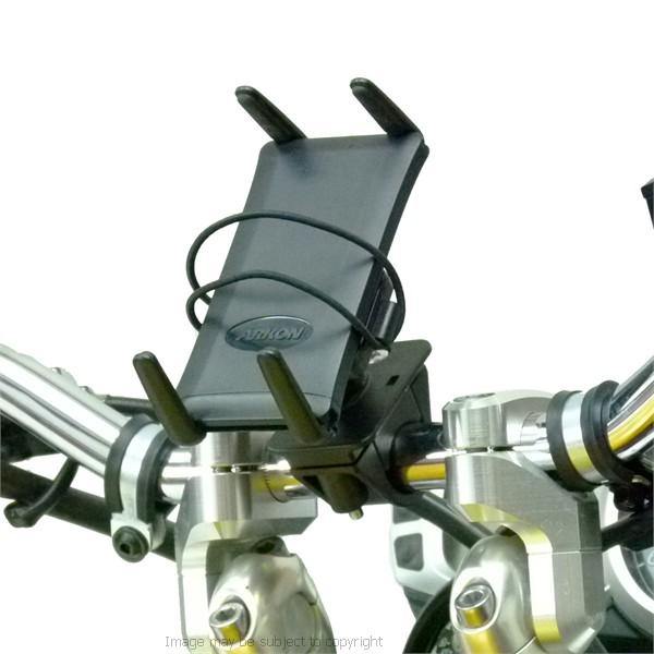 High Power Hardwire Slim-Grip Ultra Bike &amp; Motorcycle Handlebar Mount for Apple iPhone 12 Mini (sku 55750) - BuyBits Ltd UK