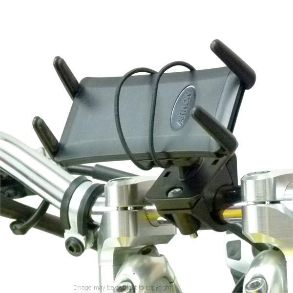 High Power Hardwire Slim-Grip Ultra Bike &amp; Motorcycle Handlebar Mount for Apple iPhone 12 Mini (sku 55750) - BuyBits Ltd UK