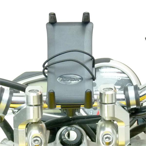 High Power Hardwire Slim-Grip Ultra Bike &amp; Motorcycle Handlebar Mount for Apple iPhone 12 Mini (sku 55750) - BuyBits Ltd UK