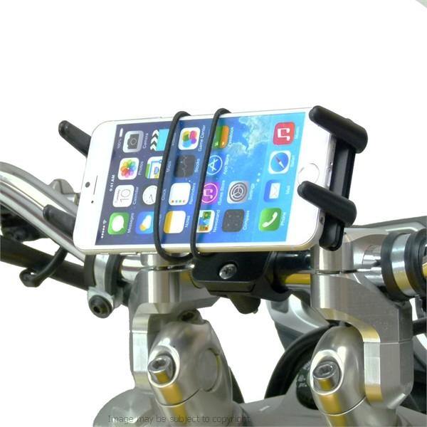 High Power Hardwire Slim-Grip Ultra Bike &amp; Motorcycle Handlebar Mount for Apple iPhone 12 Mini (sku 55750) - BuyBits Ltd UK