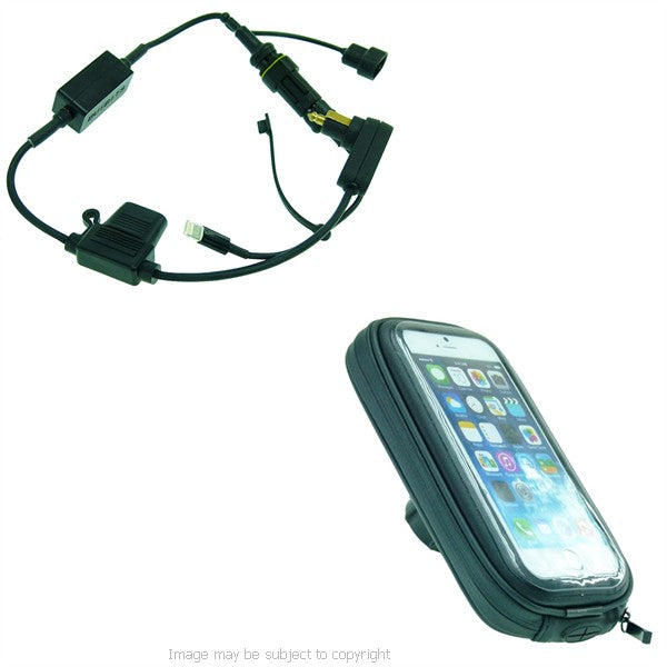High Power Hella - DIN Weather Resistant Case with 1" Socket fits RAM Mounts for iPhone 6 (SKU 21726)