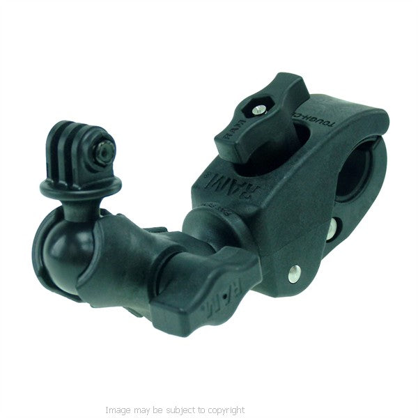 Wheelchair Rail and Tube Compact Mount for GoPro Hero (sku 21734)