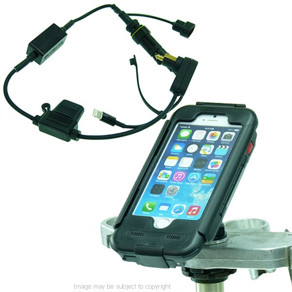 High power Hella - DIN Yoke 30 Motorcycle Yoke Nut Cap Mount and Tigra Case for iPhone 6 4.7 Screen (sku 21740)
