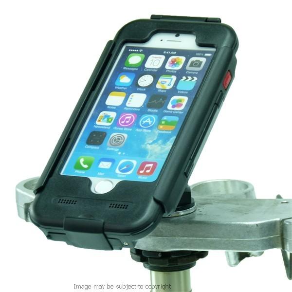 High power Hardwire Yoke 10 Honda Motorcycle Yoke Nut Cap Mount and Tigra Case for iPhone SE 2 (2020) (sku 53457) - BuyBits Ltd UK